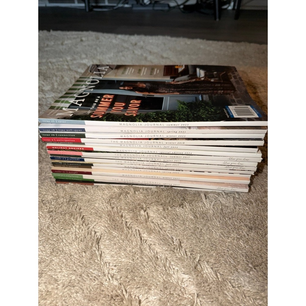 Magnolia Journal Magazine Joanna Gaines Bundle